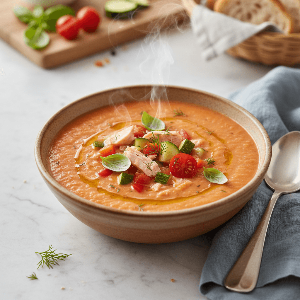 Mediterrane Lachssuppe - Thermomix Rezept