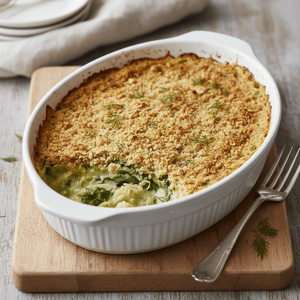 Mangold-Gratin à la Française - Thermomix Rezept