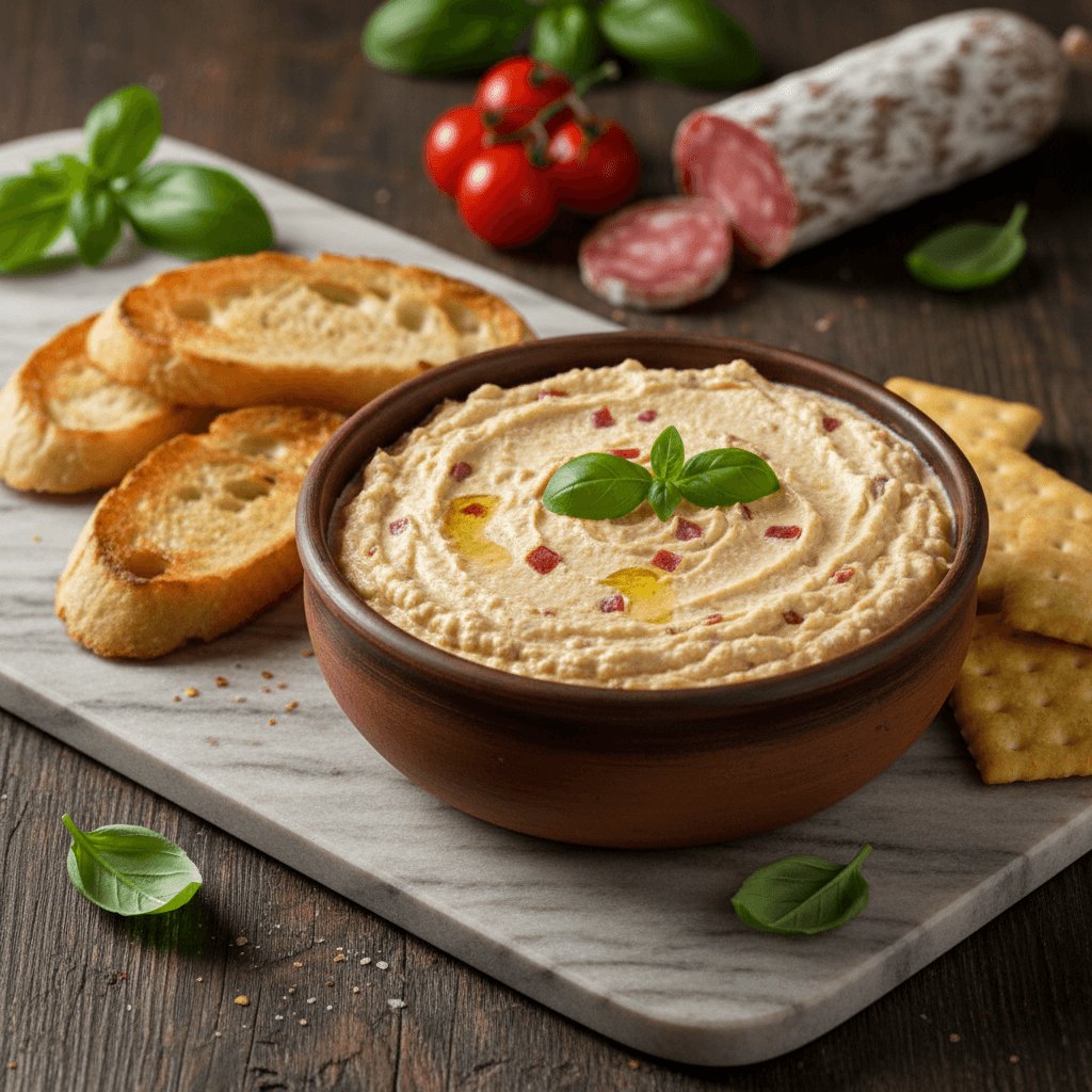 Salami-Tomaten-Aufstrich