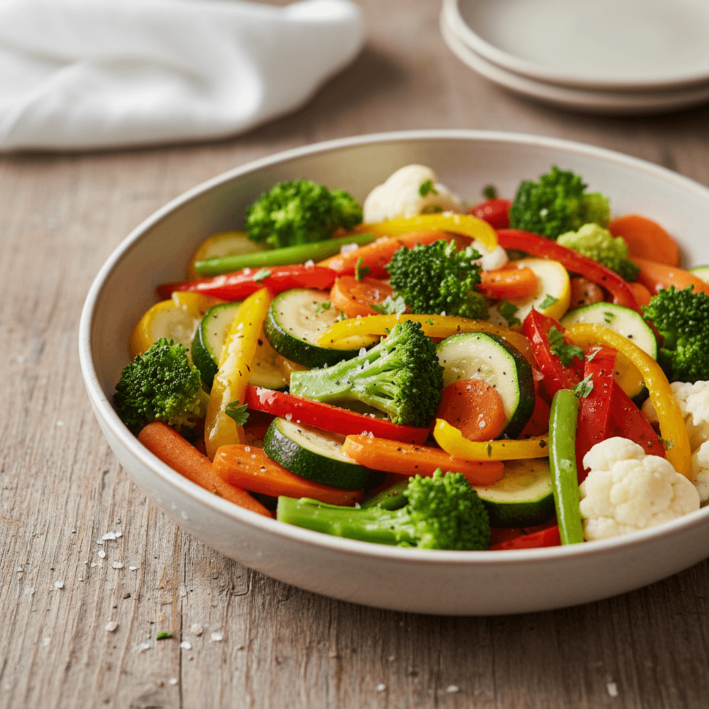 Bunte Familien-Bowl mit saisonalem Gemüse - Thermomix Rezept