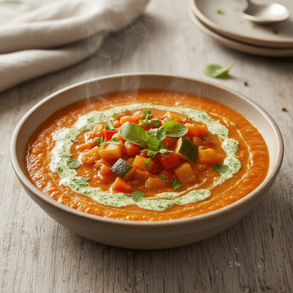 Saisonales Gemüse-Ragout mit Kräutersauce – One-Pot für die Familie - Thermomix Rezept