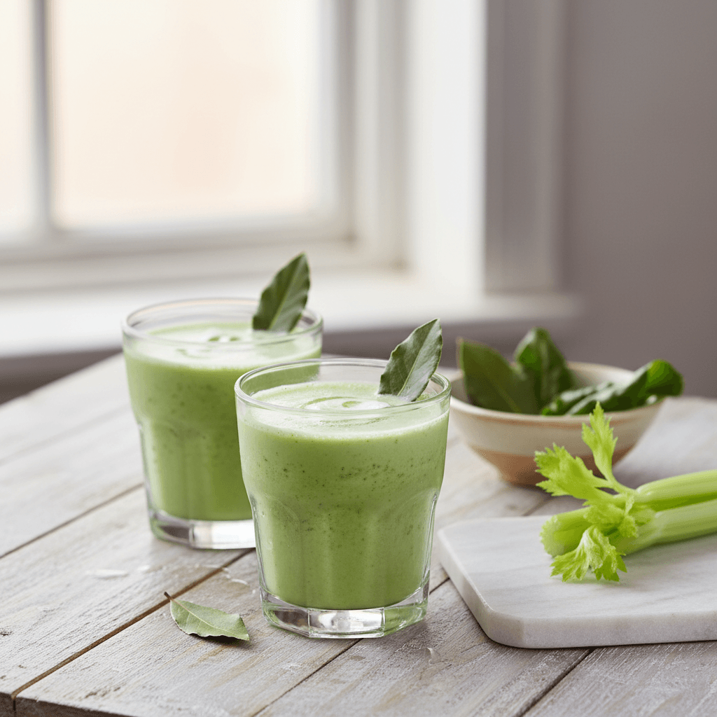 Aipo e Acelga Batido Verde - Thermomix Rezept