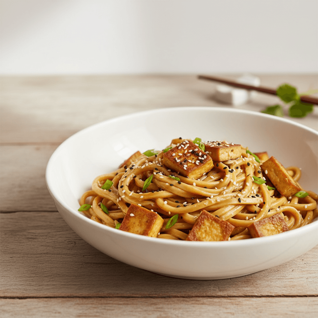 Tofu-Nudeln Asia-Style - Thermomix Rezept