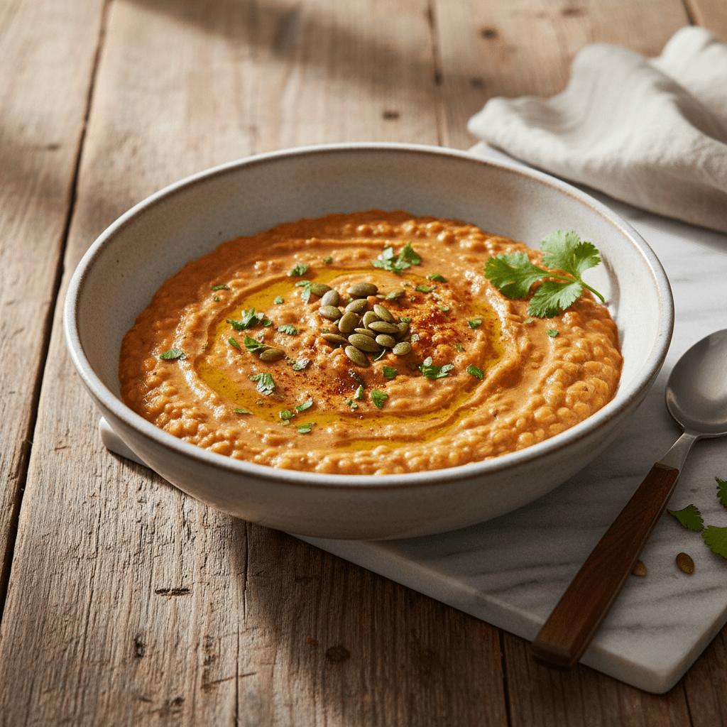 Rote Linsen Reis Bowl - Thermomix Rezept